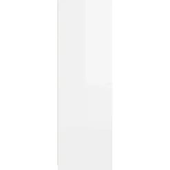 vidaXL Kledingkast Hoogglans Wit 79,5 x 49 x 156 cm Geconstrueerd hout