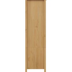 vidaXL Kledingkast met lade HILL Honingbruin 84 x 50 x 170 cm