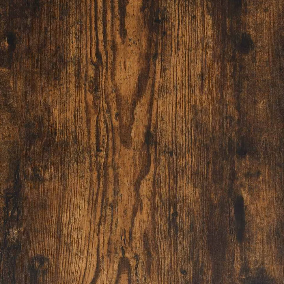 vidaXL Kledingkast met lades 89x39x184,5 cm bewerkt hout gerookt eiken