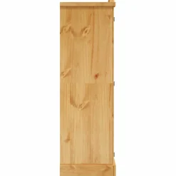 vidaXL Kledingkast Mexicaans grenenhout Corona-stijl 2 deuren