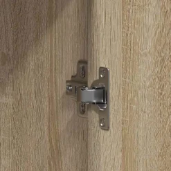 vidaXL Kledingkast Sonoma Eiken 55 x 25 x 189 cm Bewerkt hout