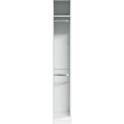 vidaXL Kledingkast 30x50x200 cm bewerkt hout wit