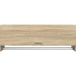 vidaXL Kledingkast 100x32,5x35 cm bewerkt hout sonoma eikenkleurig