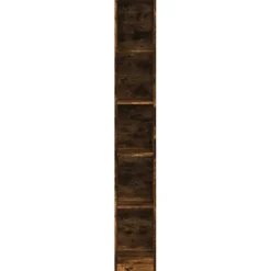 vidaXL Kledingkast 30x50x200 cm bewerkt hout gerookt eikenkleurig