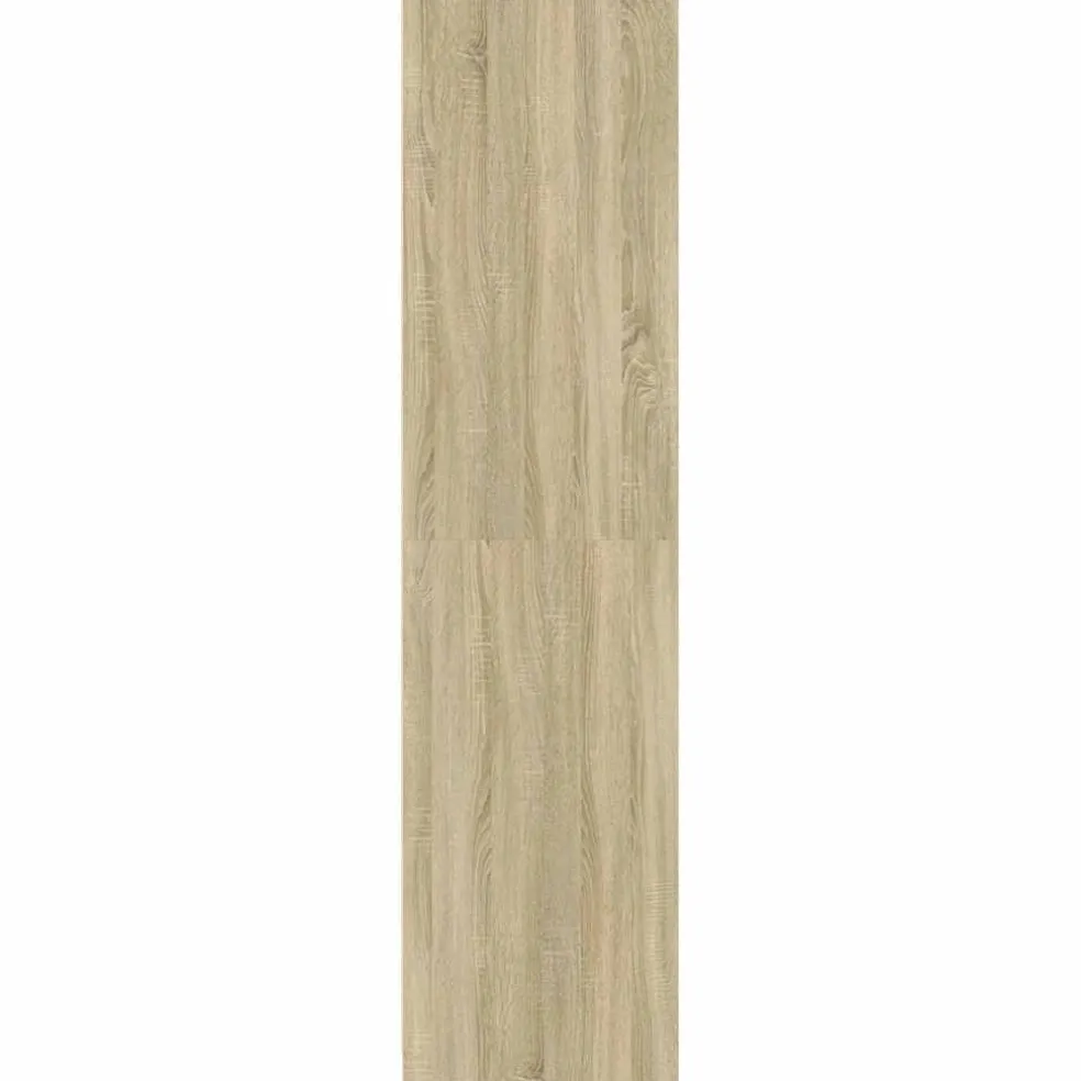 vidaXL Kledingkast 30x50x200 cm bewerkt hout sonoma eikenkleurig