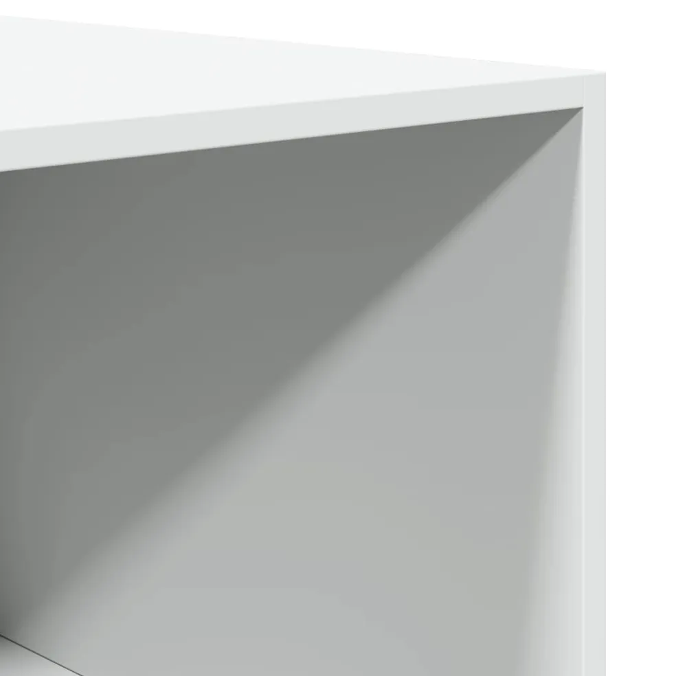 vidaXL Kledingkast 50x50x200 cm bewerkt hout wit