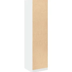 vidaXL Kledingkast 50x50x200 cm bewerkt hout wit