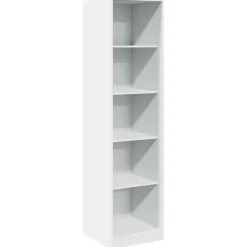 vidaXL Kledingkast 50x50x200 cm bewerkt hout wit