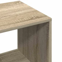vidaXL Kledingkast 100x50x200 cm bewerkt hout grijs sonoma eikenkleur