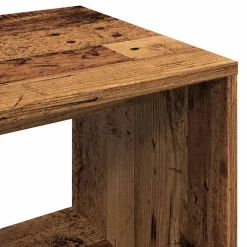 vidaXL Kledingkast 80x40x110 cm bewerkt hout oud houtkleurig
