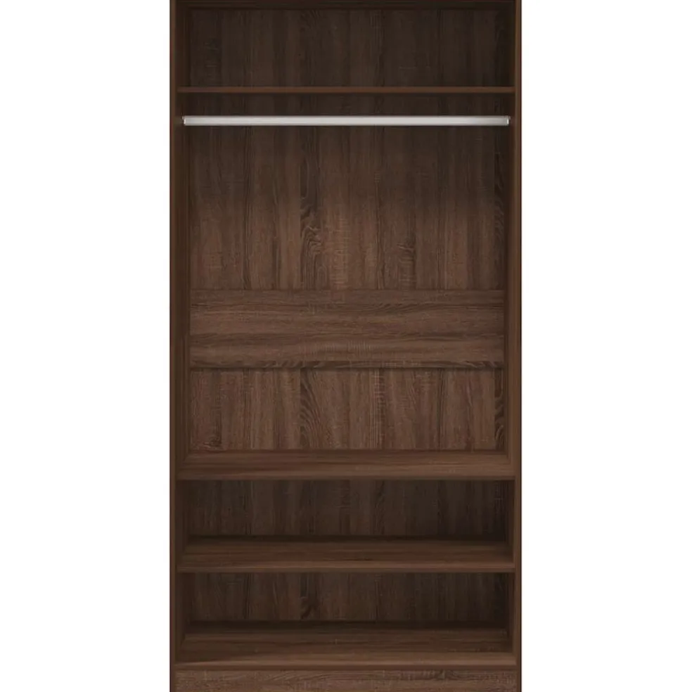 vidaXL Kledingkast 30x50x200 cm bewerkt hout oud hout