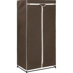 vidaXL Kledingkast 75x50x160 cm bruin