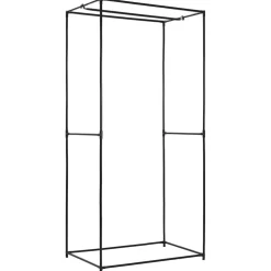 vidaXL Kledingkast 75x50x160 cm bruin