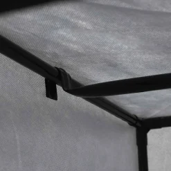 vidaXL Kledingkast 75x50x160 cm grijs