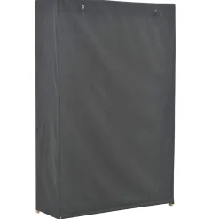 vidaXL Kledingkast 110x40x170 cm stof grijs