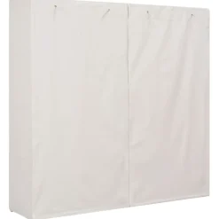 vidaXL Kledingkast 173x40x170 cm stof wit