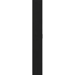 vidaXL Kledingkast Zwart Eiken 55 x 25 x 189 cm Bewerkt hout