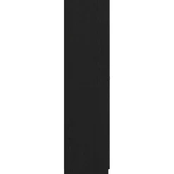 vidaXL Kledingkast Zwart Eiken 90 x 52 x 200 cm Bewerkt hout