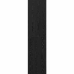 vidaXL Kledingkast Zwart Eiken 100 x 50 x 200 cm Bewerkt hout