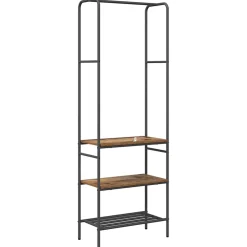 vidaXL Kledingrek Oud hout 60 x 30 x 171 cm Bewerkt hout