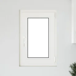 vidaXL Kleur binnenkant kelderraam Wit RISOR 50 x 75 cm