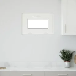 vidaXL Kleur binnenkant kelderraam Wit RISOR 60 x 40 cm