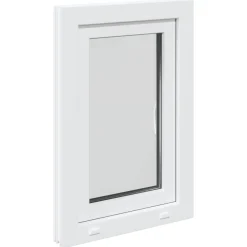 vidaXL Kleur binnenkant kelderraam Wit RISOR 50 x 75 cm