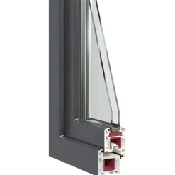 vidaXL Kleur binnenkant kelderraam Wit RISOR 50 x 50 cm