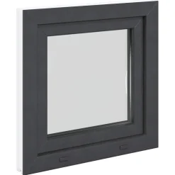 vidaXL Kleur binnenkant kelderraam Wit RISOR 50 x 50 cm