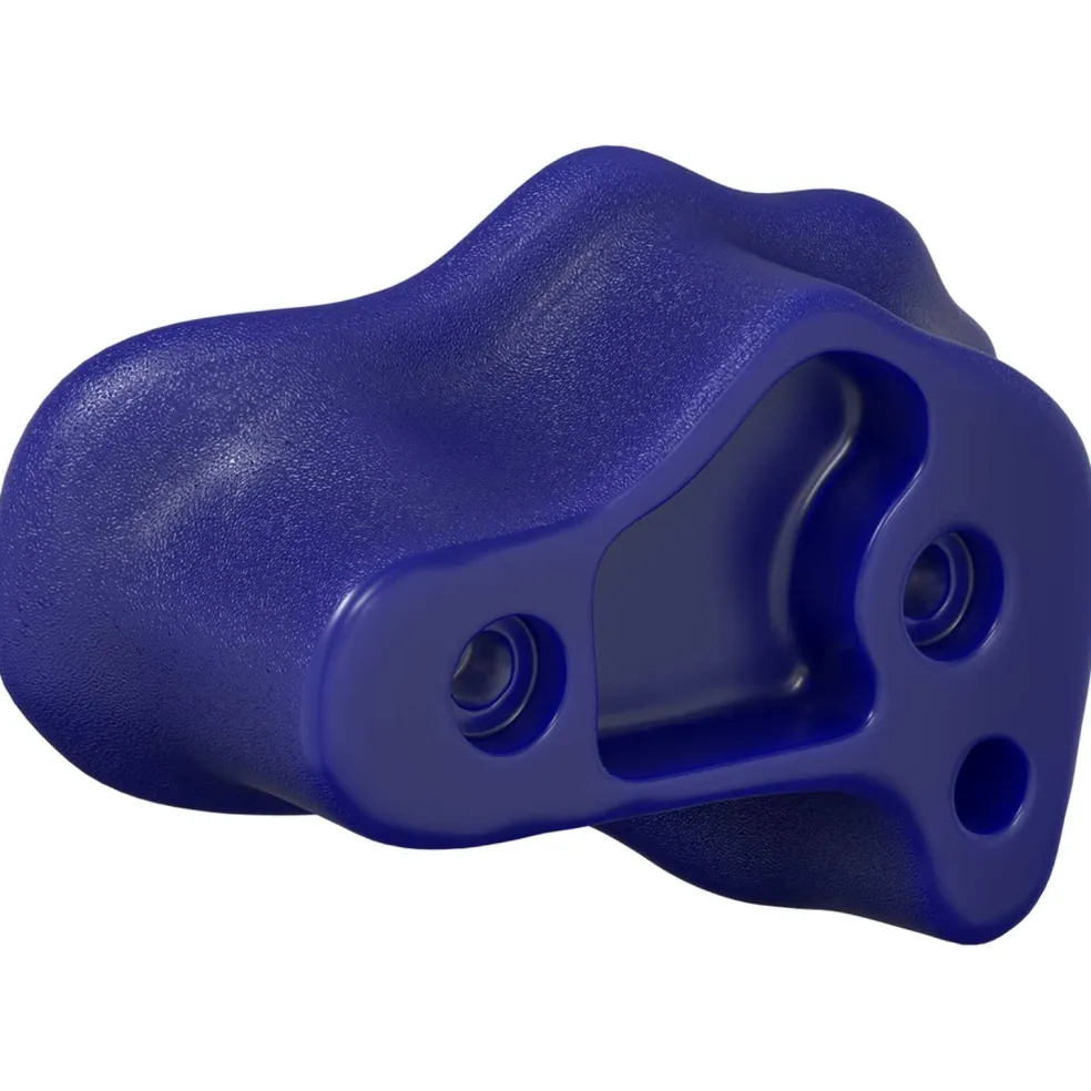 vidaXL Klimgreep 2 st Blauw 100 x 67 x 43 mm PP