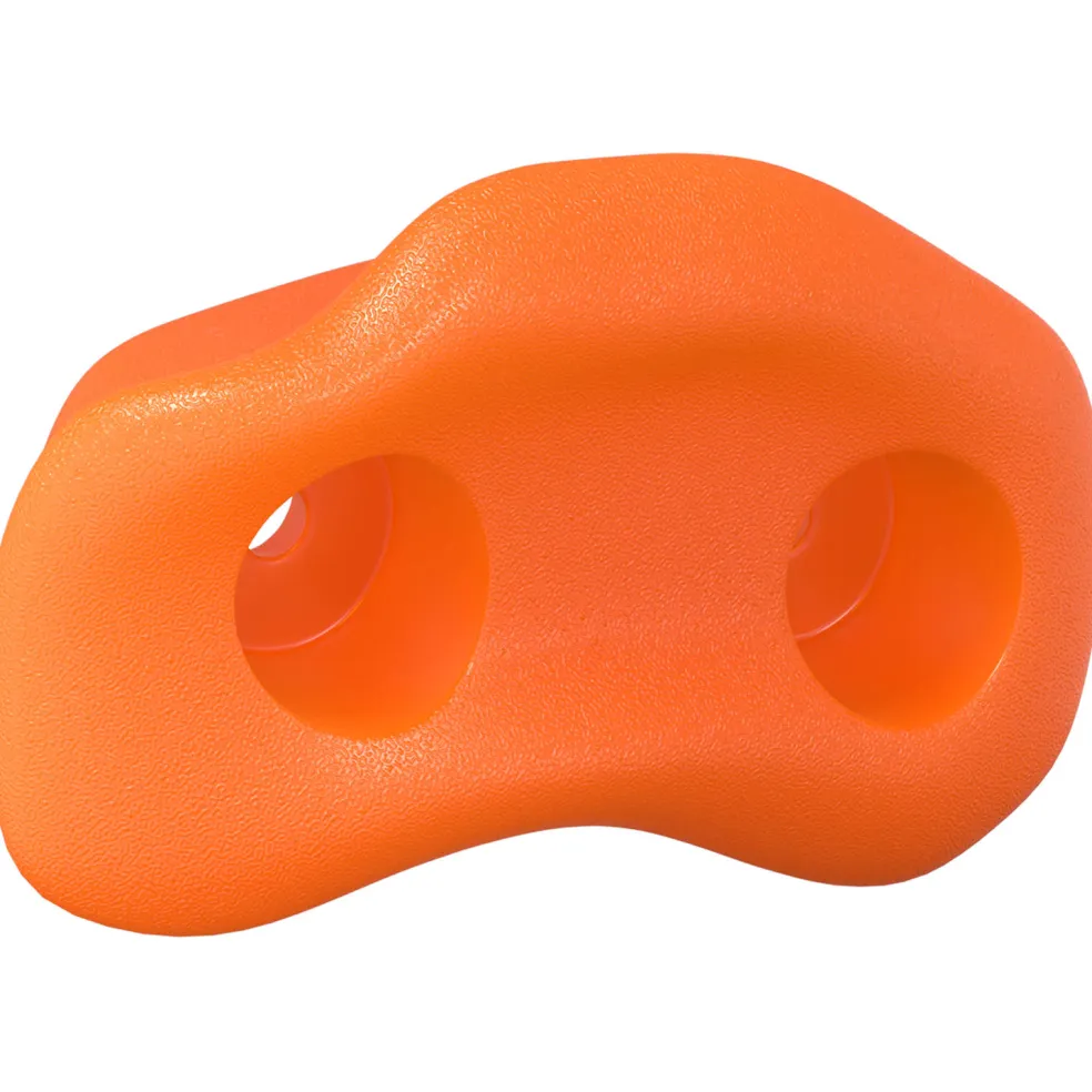 vidaXL Klimgreep 2 st Oranje 100 x 67 x 43 mm PP