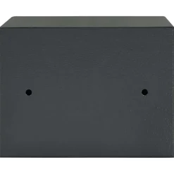 vidaXL Kluisdoos met slot Donkergrijs 23 x 17 x 17 cm Staal