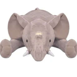 vidaXL Knuffelbeest olifant XXL 95 cm