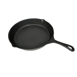 vidaXL Koekenpan gietijzer 30 cm rond