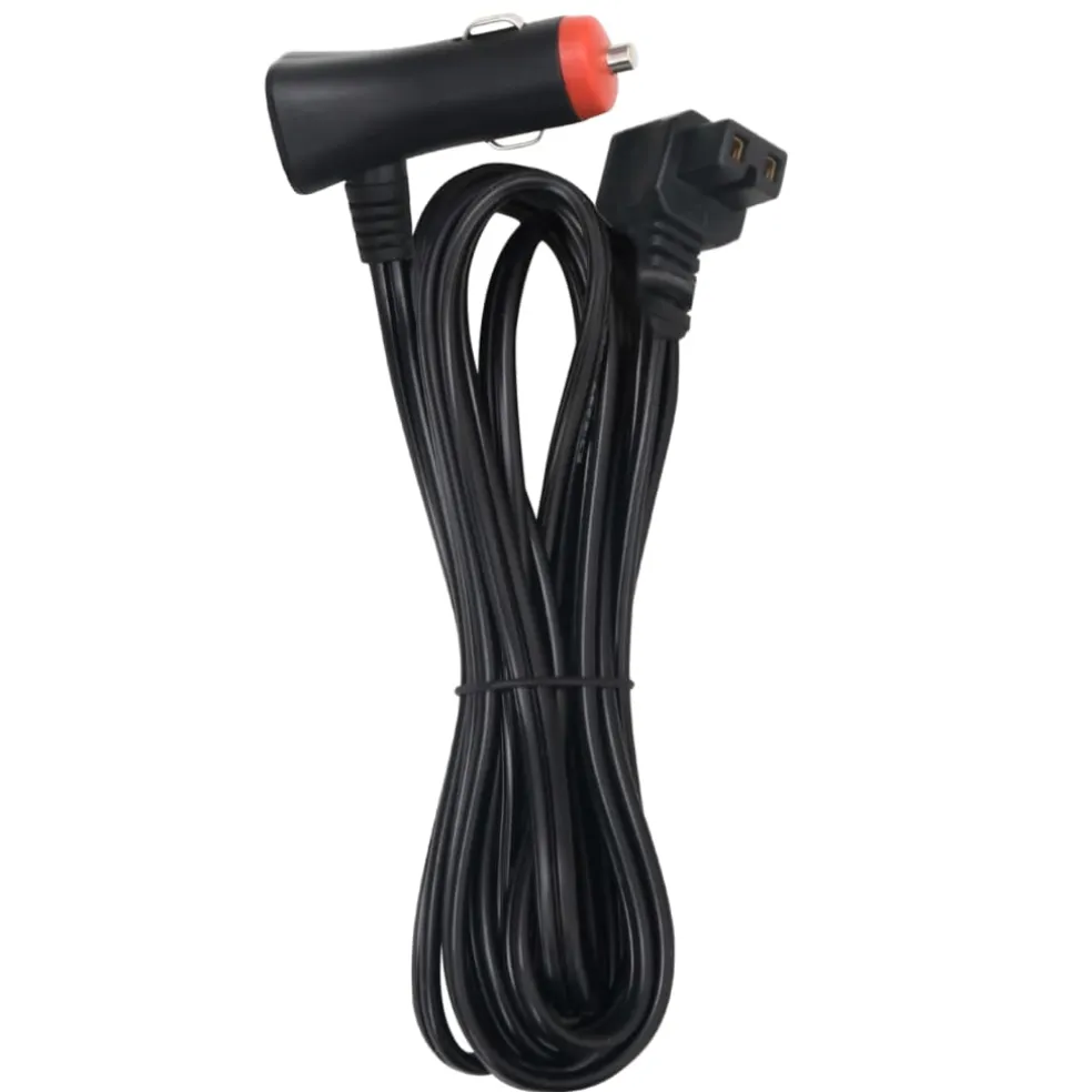 vidaXL Koelbox met wielen en adapter 40 L polypropeen zwart en grijs