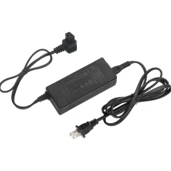 vidaXL Koelbox met wielen en adapter 40 L polypropeen zwart en grijs
