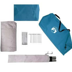 vidaXL Koepeltent 2-persoons waterdicht blauw
