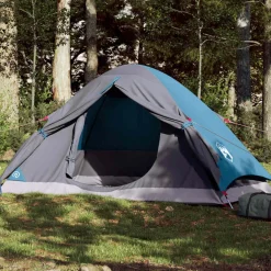 vidaXL Koepeltent 2-persoons waterdicht blauw