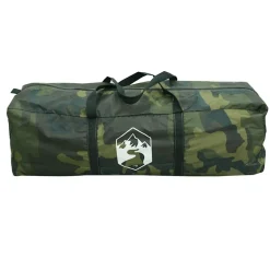 vidaXL Koepeltent 2-persoons waterdicht camouflage