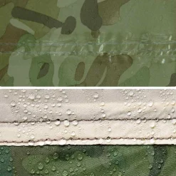vidaXL Koepeltent 2-persoons waterdicht camouflage