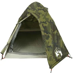 vidaXL Koepeltent 2-persoons waterdicht camouflage
