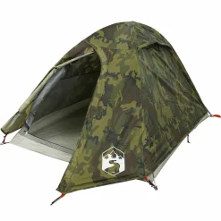 vidaXL Koepeltent 2-persoons waterdicht camouflage