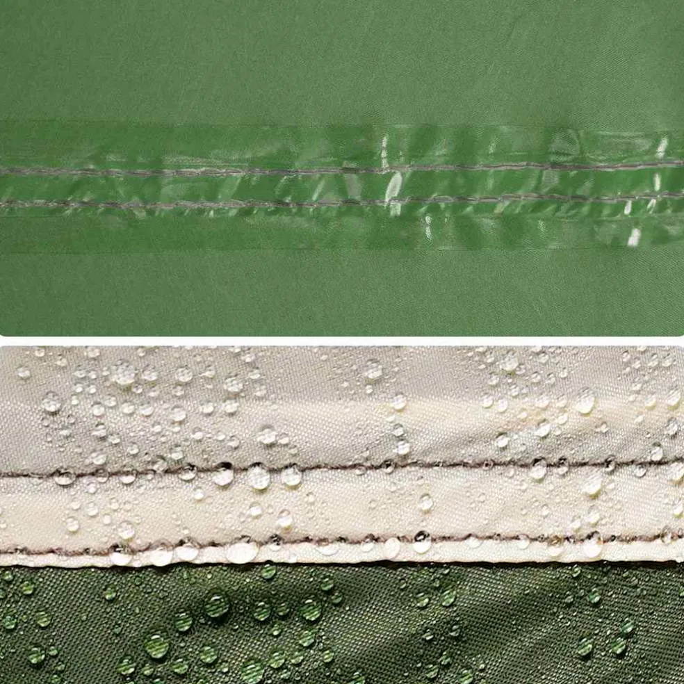vidaXL Koepeltent 2-persoons waterdicht groen