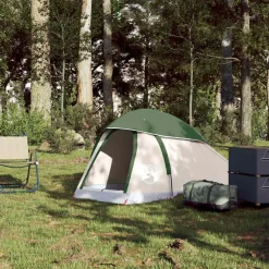 vidaXL Koepeltent 1-persoons waterdicht groen