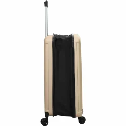 vidaXL Koffer met slot champagne 34 x 23 x 55.5 cm ABS Kunststof