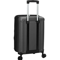 vidaXL Koffer met slot Donkergrijs 34 x 23 x 55.5 cm ABS Kunststof