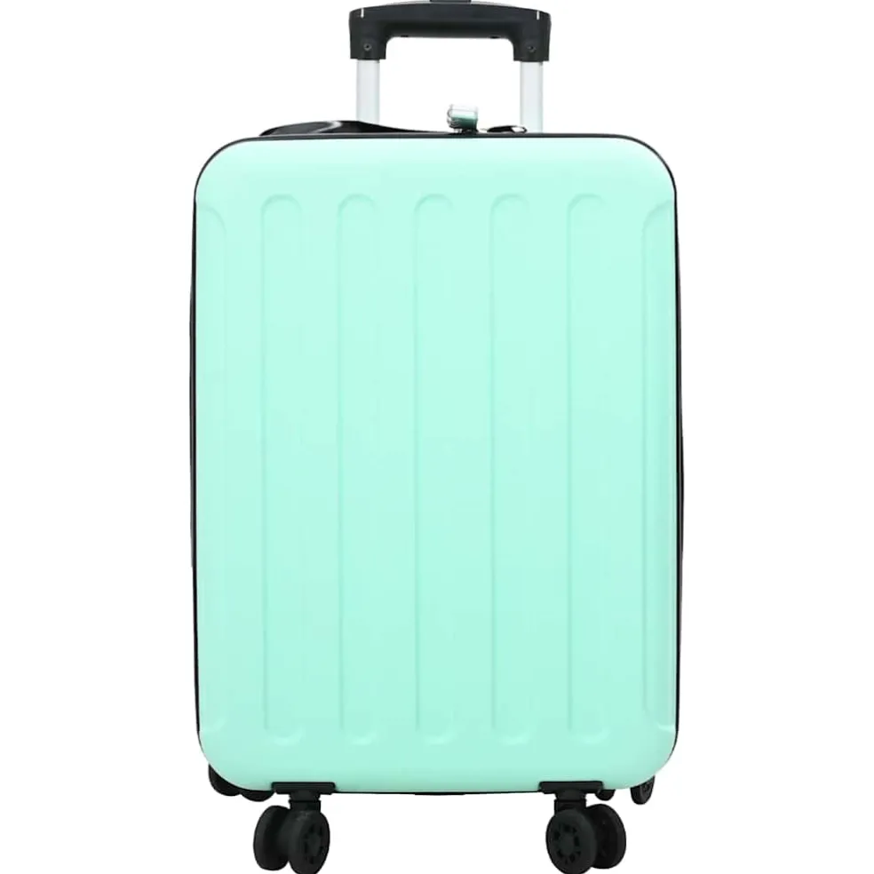 vidaXL Koffer met slot Mintgroen 34 x 23 x 55.5 cm ABS Kunststof
