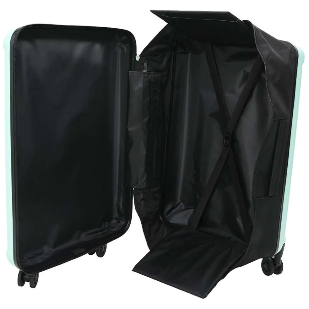 vidaXL Koffer met slot Mintgroen 34 x 23 x 55.5 cm ABS Kunststof