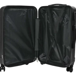 vidaXL Koffer met slot 3 st Zwart 50 x 31 x 78 cm ABS Kunststof