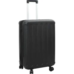 vidaXL Koffer met slot Zwart 34 x 23 x 55.5 cm ABS Kunststof